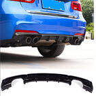 BMW 3-serie F30/F31 2012–2019 Bagdiffusor DPT V-3 (til M Performance, højglans sort) foto 4