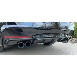 Bagdiffusor DPT V-3 (til M Performance, højglans sort) BMW 3-serie F30/F31 2012–2019 foto 1