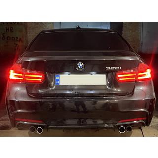Bagdiffusor DPT V-3 (til M Performance, højglans sort) BMW 3-serie F30/F31 2012–2019 foto 3