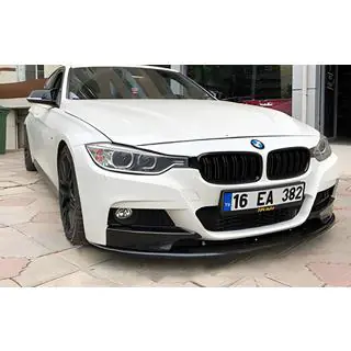 DPT Lip front kofangerspoiler (til M-Performance, sort blank)