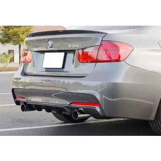Bagdiffuser DPT V-4 (til M Performance, sort højglans) BMW 3-serie F30/F31 2012–2019 foto 1
