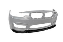 BMW 3-serie F30/F31 2012–2019 DPT Lip V-1 frontlæbe til kofanger (til M3, blank sort) foto 8