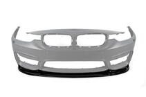 BMW 3-serie F30/F31 2012–2019 DPT Lip V-1 frontlæbe til kofanger (til M3, blank sort) foto 9
