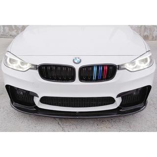 DPT Lip V-1 frontlæbe til kofanger (til M3, blank sort) BMW 3-serie F30/F31 2012–2019 foto 4