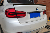 BMW 3-serie F30/F31 2012–2019 M3-Style spoiler (til F30/F80, blank sort) foto 1