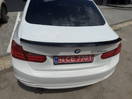 BMW 3-serie F30/F31 2012–2019 M4-Style spoiler (til F30/F80, klar til lakering) foto 2