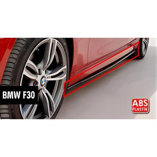 DPT V-1 dørtrinslister (til M-Sport sideskørter, sort højglans) BMW 3-serie F30/F31 2012–2019 foto 1