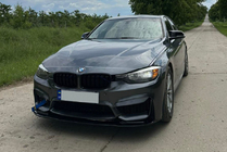 BMW 3-serie F30/F31 2012–2019 DPT Lip V-2 frontspoilerlæbe til for kofanger (Til M3, blank sort) foto 7
