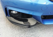 BMW 4-serie F32/F33/F36 2012–2020 Frontkofanger-læbe DPT Flap V-1 (til M-Technic, sort højglans) foto 6
