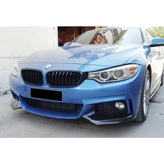Frontkofanger-læbe DPT Flap V-1 (til M-Technic, sort højglans) BMW 4-serie F32/F33/F36 2012–2020 foto 1