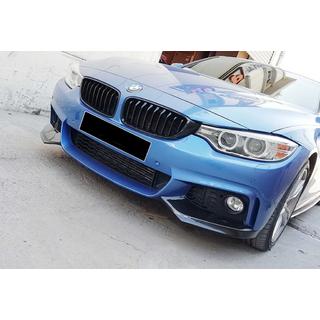 Frontkofanger-læbe DPT Flap V-1 (til M-Technic, sort højglans) BMW 4-serie F32/F33/F36 2012–2020 foto 3