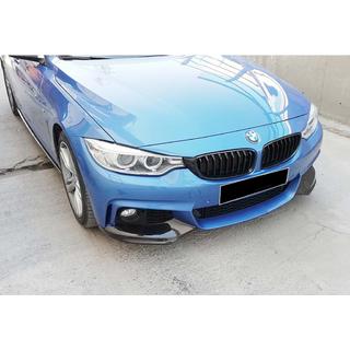 Frontkofanger-læbe DPT Flap V-1 (til M-Technic, sort højglans) BMW 4-serie F32/F33/F36 2012–2020 foto 4