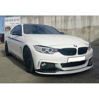 Frontspoilerlæbe til kofanger DPT Flap V-3 (til M-Sport, sort højglans) BMW 4-serie F32/F33/F36 2012–2020 foto 1
