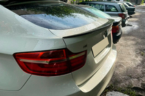 BMW X6 E71 2008–2014 DPT spoiler (sort højglans) foto 1