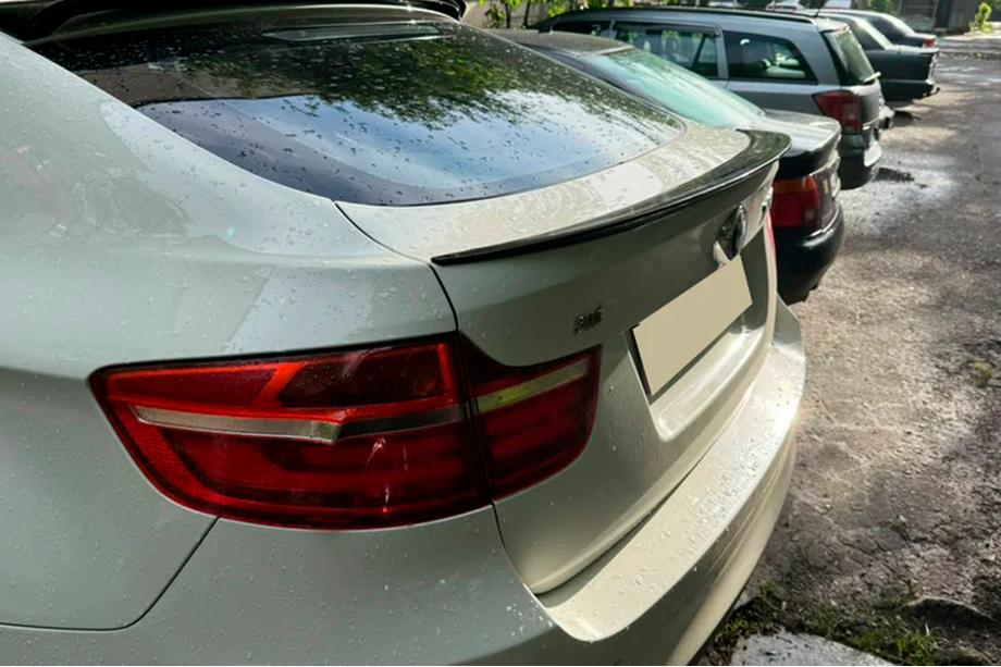 BMW X6 E71 2008–2014 DPT spoiler (sort højglans) Image