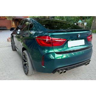 DPT spoiler (sort højglans) BMW X6 F16 2014–2019 foto 3
