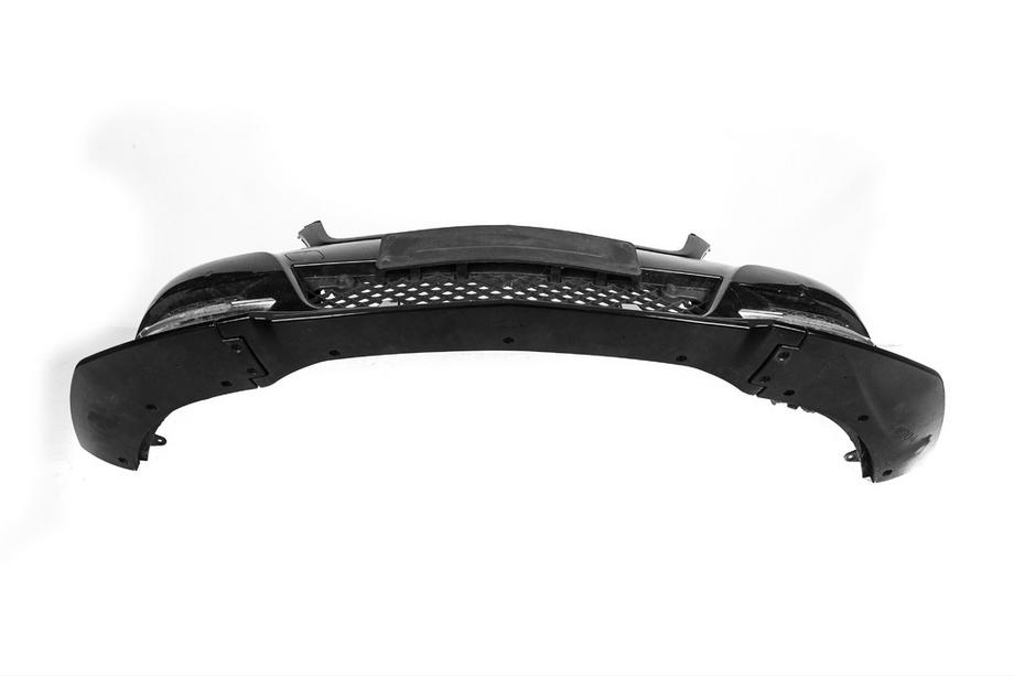 Mercedes C-class W204 2007–2015 Frontbumper-læbe DPT V1 (2011-2015, blank sort) Foto 16