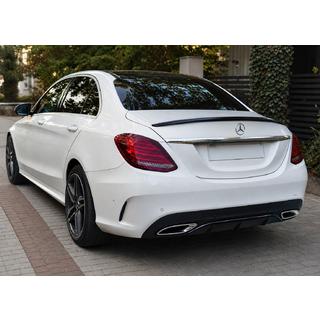Spoiler DPT V-1 (til lakering) Mercedes C-klasse W205 2014–2021 foto 1