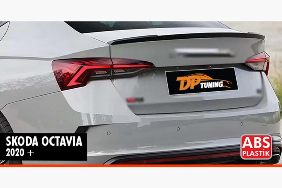 Skoda Octavia IV A8 2020– DPT spoiler (sort højglans) Foto 7