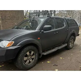 Dakar V2 sidetrin med LED (2019+, 2 stk., metal) Mitsubishi L200 2015–2024 foto 2