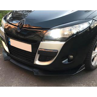 Universel front lip-spoilerlæbe DPT V-1 (ABS, sort højglans) foto 3
