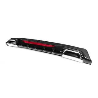 Universal bagdiffusor DPT AMG Style V-3 (ABS) (sort højglans) foto 2