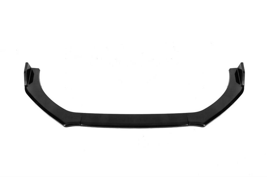 Universel front lip spoiler DPT V-2 (ABS, sort højglans) Foto 1