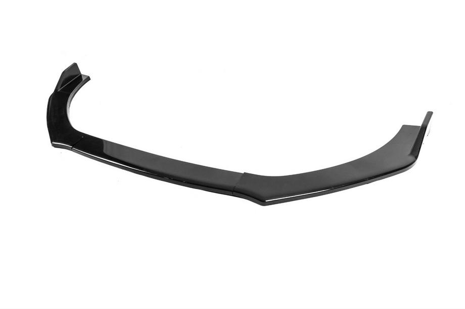 Universel front lip spoiler DPT V-2 (ABS, sort højglans) Foto 6