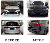 BMW X7 G07 2019– Paradigm Black Knight V1 bodykit-sæt (til M-Sport 2018-2022) foto 2
