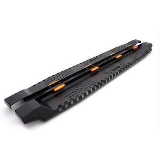 Dakar V1 sidetrin med LED (2019+, 2 stk, metal) foto 1