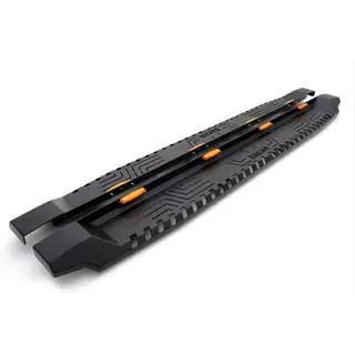 Dakar V1 sidetrin med LED (2019+, 2 stk, metal) foto 1
