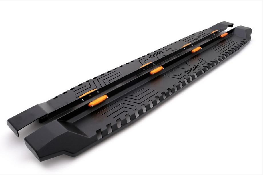Mitsubishi L200 2015–2024 Dakar V1 sidetrin med LED (2019+, 2 stk, metal) Image