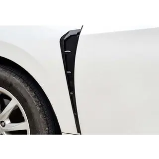 Universelle sideskærm-ventiler DPT V-1 (ABS) (2 stk.) (blank sort) foto 4