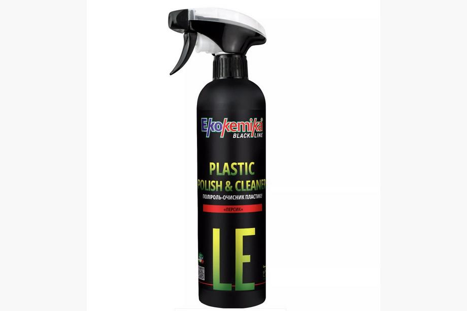 Plastpolish og rengøringsmiddel (fersken) 500 ml Ekokemika Image
