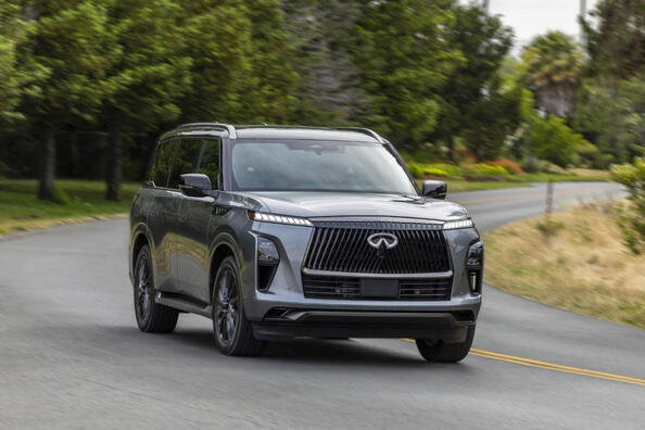 Gennemgang af den nye generation Infiniti QX80 2024