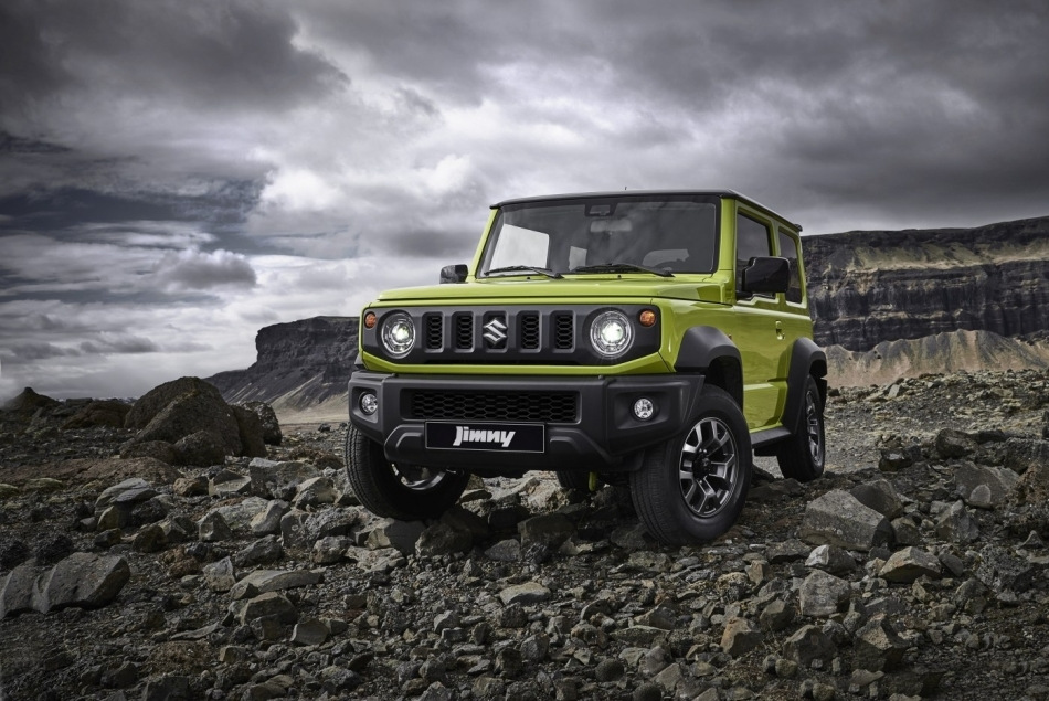 Den legendariske Suzuki Jimny IV-generation terrængående bil