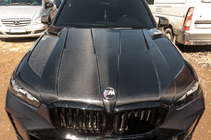 BMW X5 G05 2019–2026 Motorhjelm i kulfiber V2 (G05/F95) foto 2