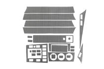Mercedes W201 (190) 1982–1993 Instrumentbordpanel-lister (25 stk.) Carbon foto 1