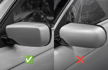 BMW 3-serie E46 1998–2006 Spejlkapper M-Look (til SD/SW/Compact, 2 stk) foto 6