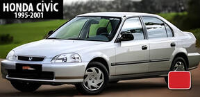 Honda Civic 1995–2001 Spejlkåber BMW-Style (2 stk.) foto 7