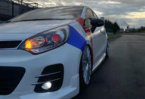 Kia Rio 2012–2017 BMW-Style spejlkåber (med blinklys, 2 stk.) foto 9