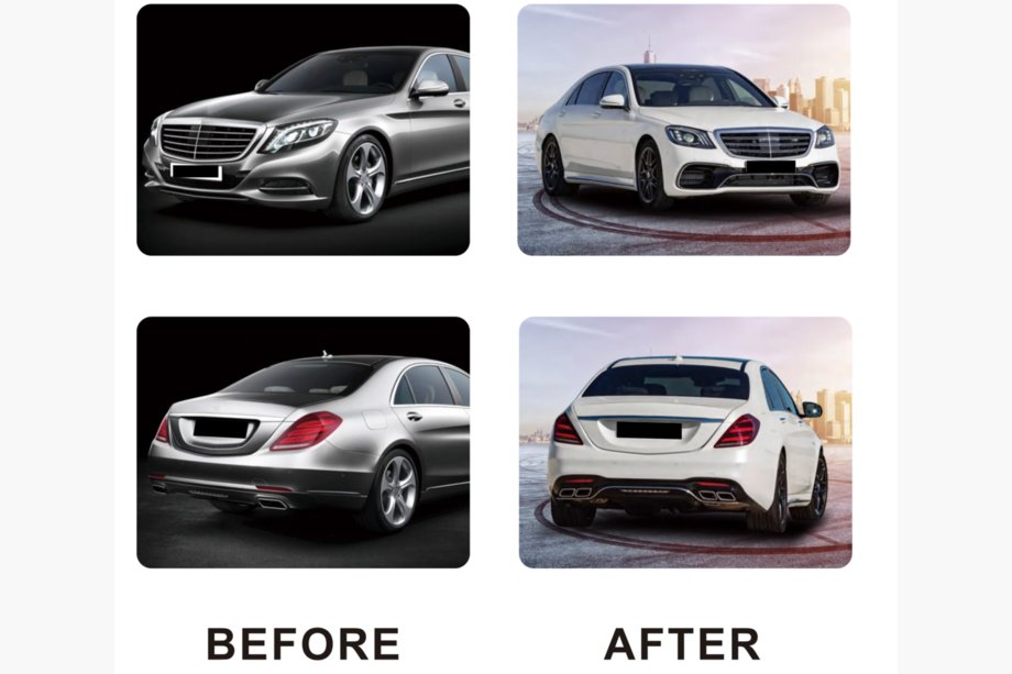 Mercedes S-klasse W222 2013–2022 Facelift-sæt S63 AMG-2018 Image