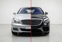 Mercedes S-Klasse W221 2005–2013 Facelift-kit til W222 AMG S63 foto 1