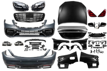 Mercedes S-Klasse W221 2005–2013 Facelift-kit til W222 AMG S63 foto 2