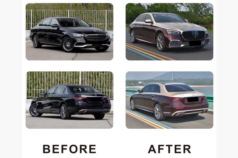 Mercedes E-klasse W213 2016–2023 Maybach bodykit-sæt (til 2020-2024) Foto 3