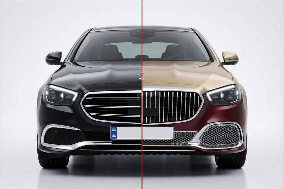Mercedes E-klasse W213 2016–2023 Maybach bodykit-sæt (til 2020-2024) Foto 1
