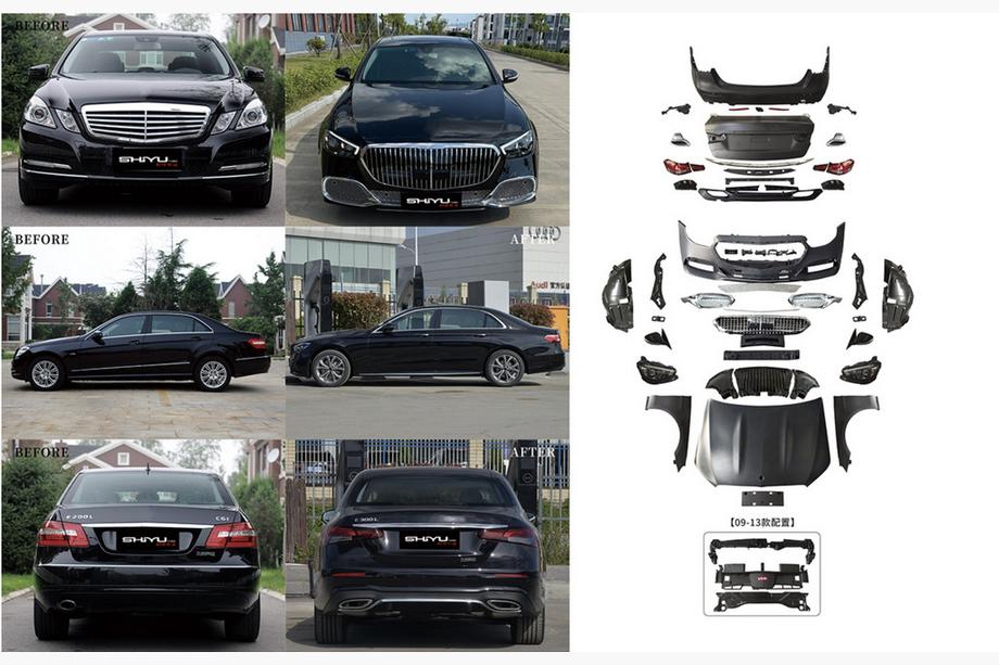 Mercedes E-class W212 2009–2016 Facelift-kit til W213 Maybach 2024 Image