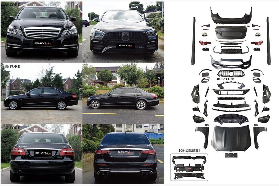 Mercedes E-class W212 2009–2016 Facelift-/restyling-sæt til W213 E63 AMG 2024 Image