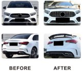 Mercedes A-klasse W177 2018– AMG A45 karrosserikit (type-B) foto 1
