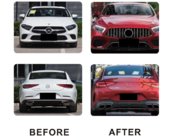 Mercedes CLS C257 2018– AMG GTS63 bodykit-sæt foto 3
